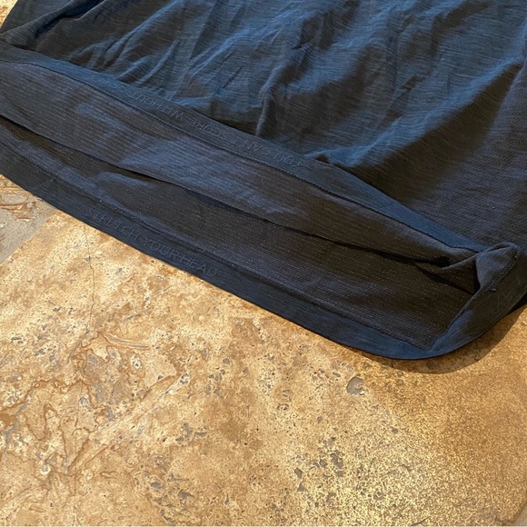 LULULEMON Men Black Long Sleeve Athletic Shirt Size XXL - Picture 6 of 7